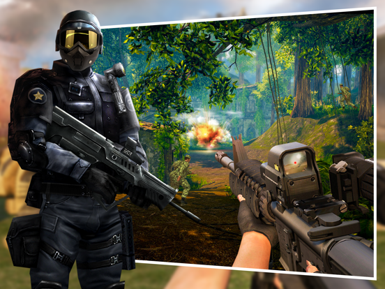 Capturas de tela do Army Commando Assault iPad 