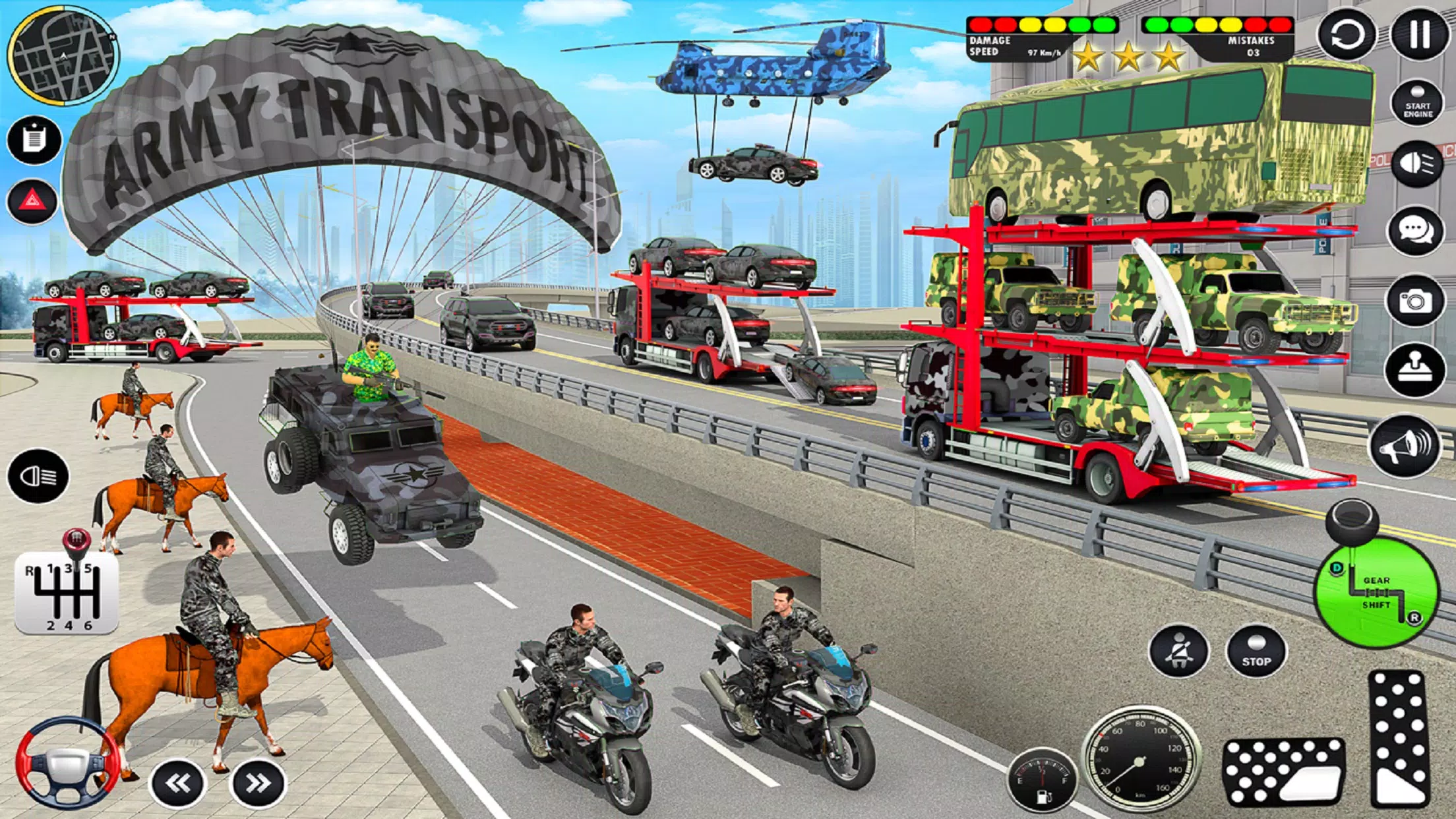 Army Vehicle Transport Truck Screenshots