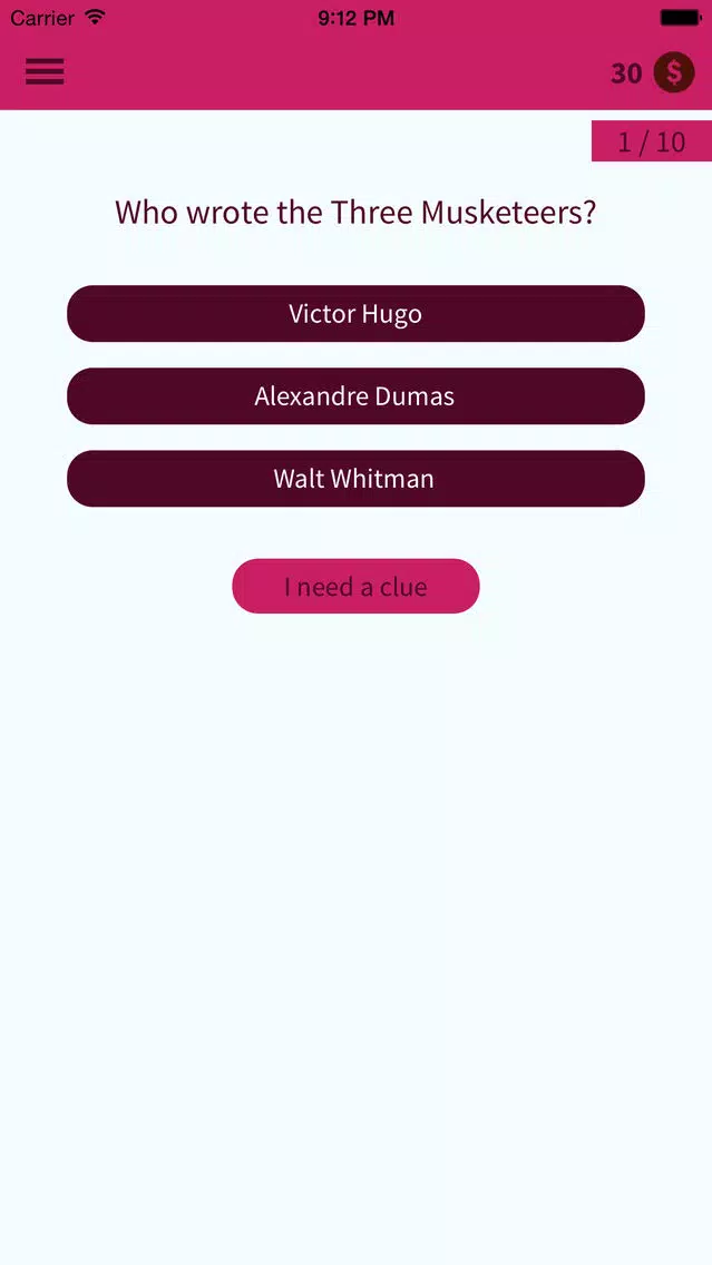 Literature Quiz! - Test your knowledge Screenshots