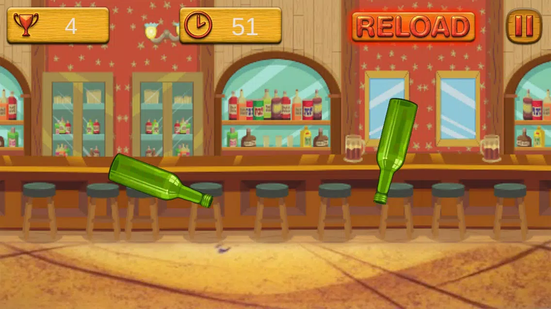 Cowboy Shooting 2D Western Gang - Hunt the Outlaws Stationed in the Far Western Town应用截图