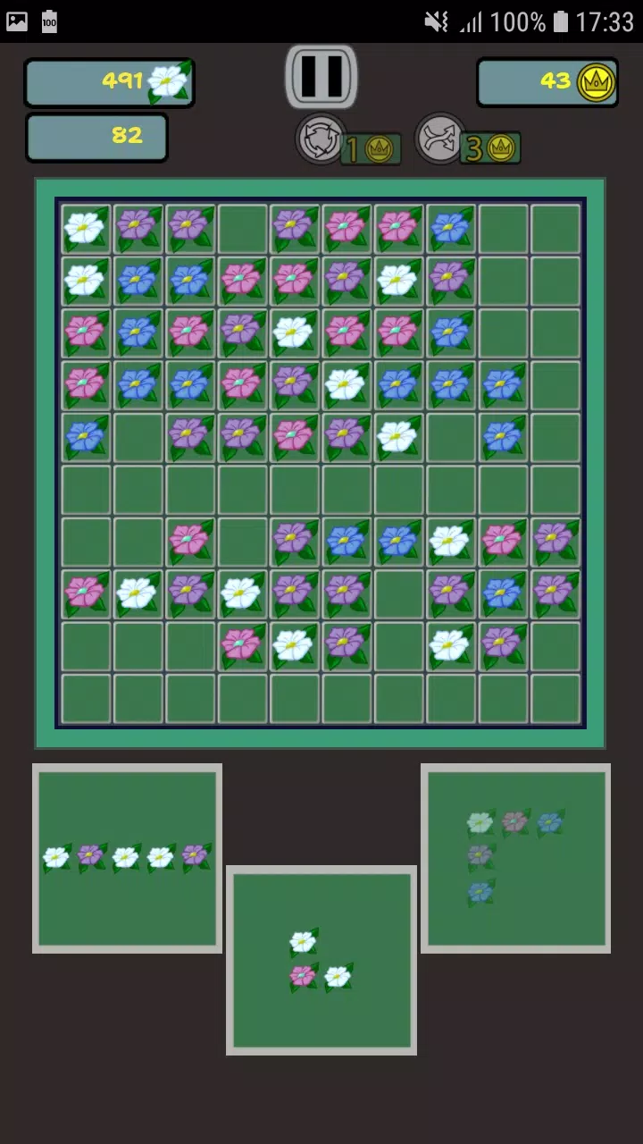 Flowers Block Puzzle 스크린샷