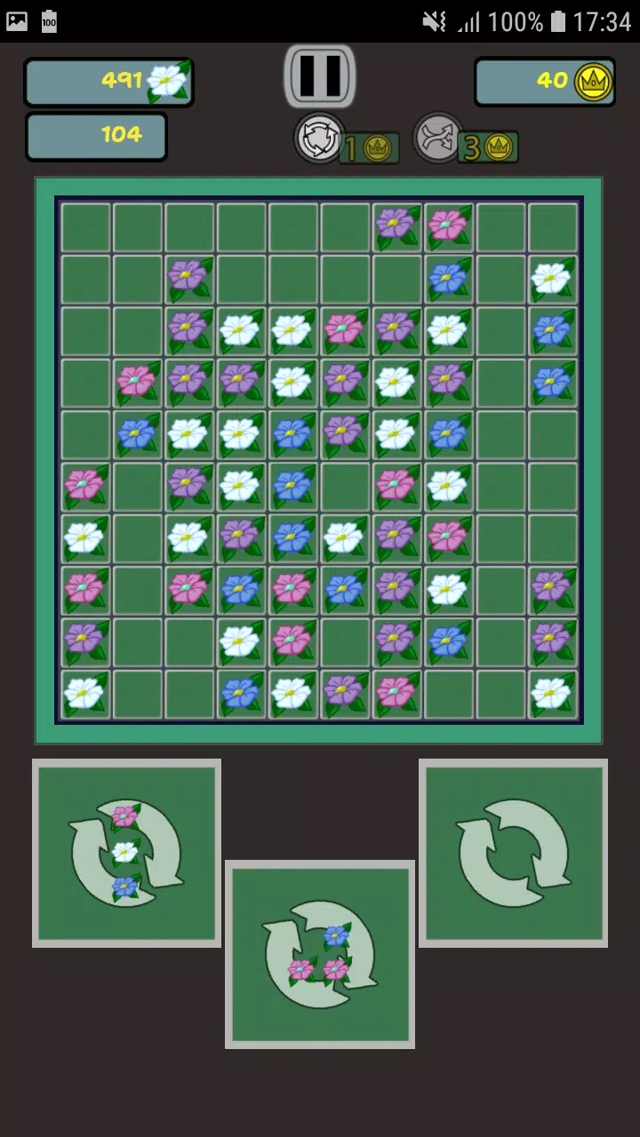 Flowers Block Puzzle 스크린샷