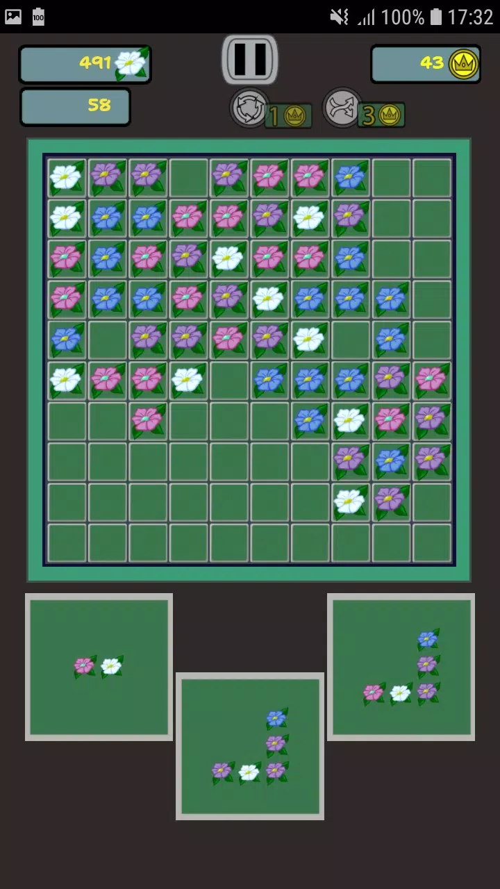 Flowers Block Puzzle 스크린샷