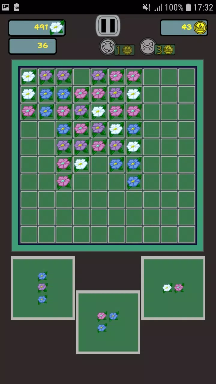 Flowers Block Puzzle 스크린샷