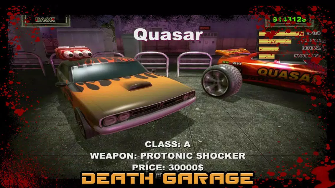 Captures d'écran de Lethal Death Race