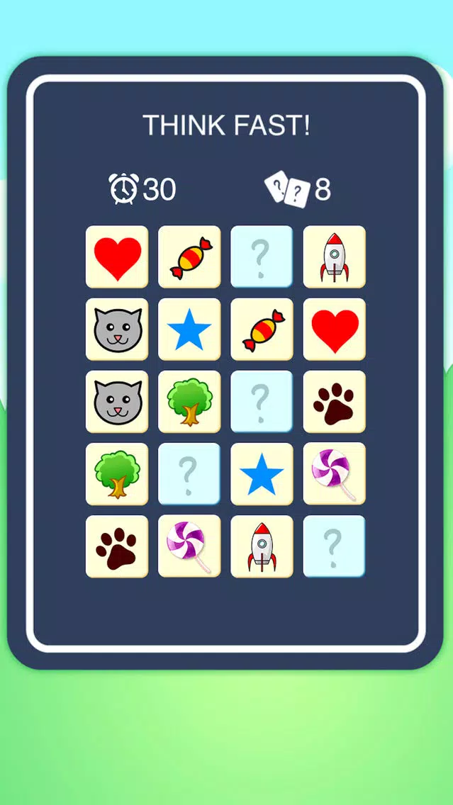 Think Fast - Memory Game Screenshots