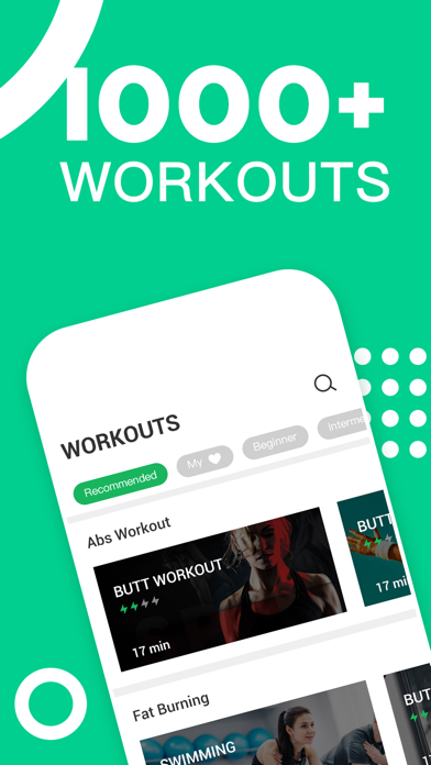 Home Workout & Fitness Plans Screenshots