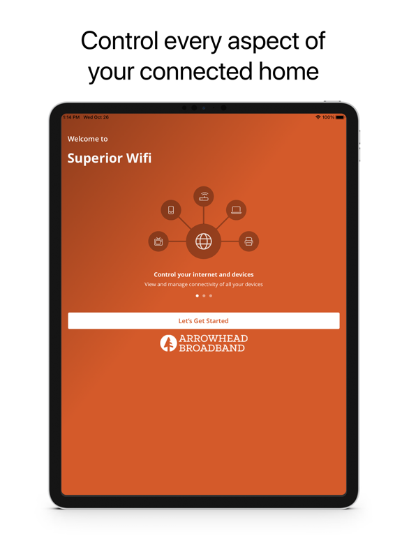 Arrowhead Superior Wifi iPad Screenshots