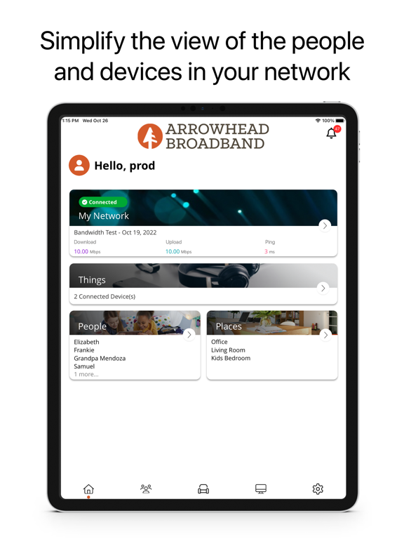 Arrowhead Superior Wifi iPad Screenshots