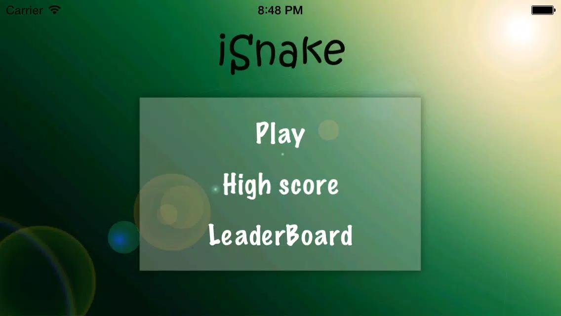 Tangkapan layar i-Snake