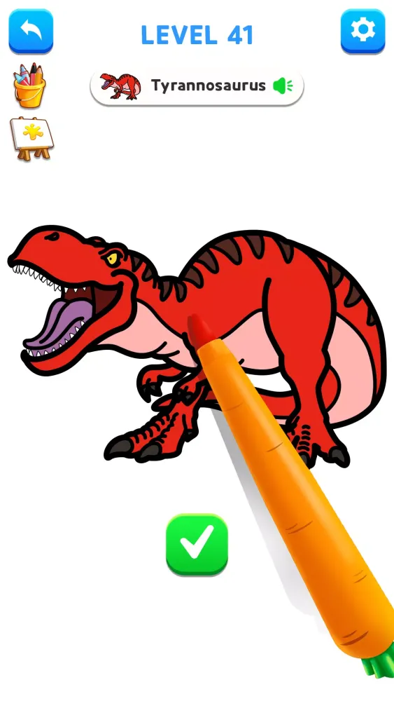 Dino Coloring Page - Dinosaurs Screenshots