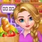 Supermarket Shopping and Cash Register