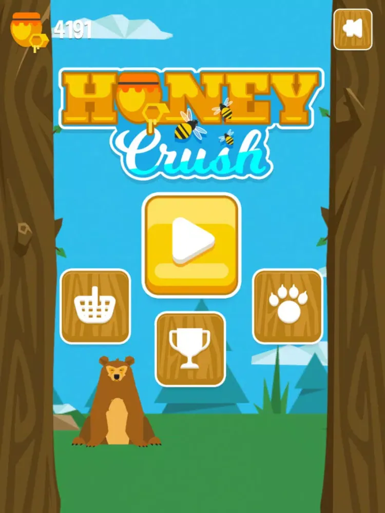 Honey Crush: Bear Adventure iPad Screenshots