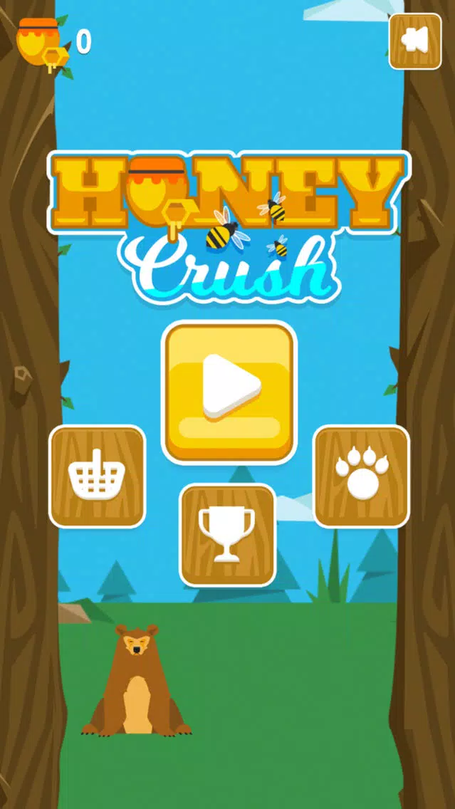 Capturas de tela do Honey Crush: Bear Adventure