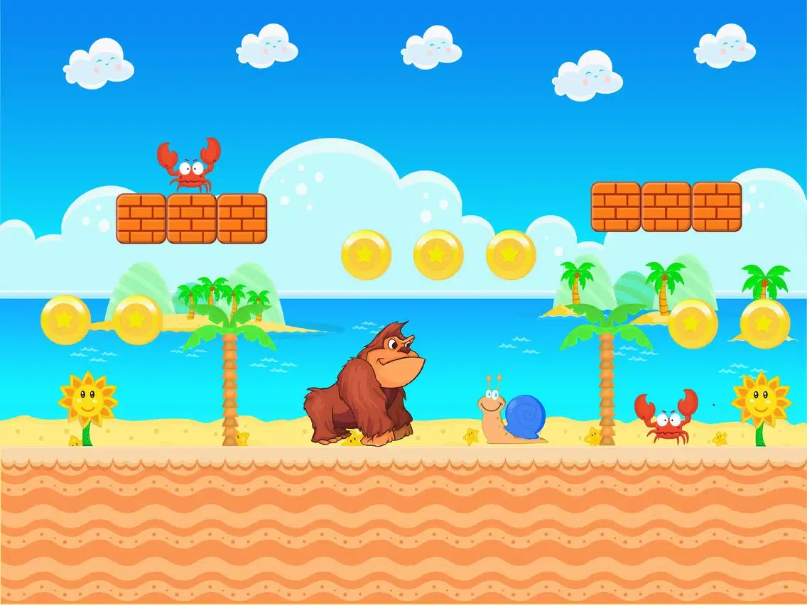 Super Kong - Monkey Adventure Free iPad  سکرین شاٹس