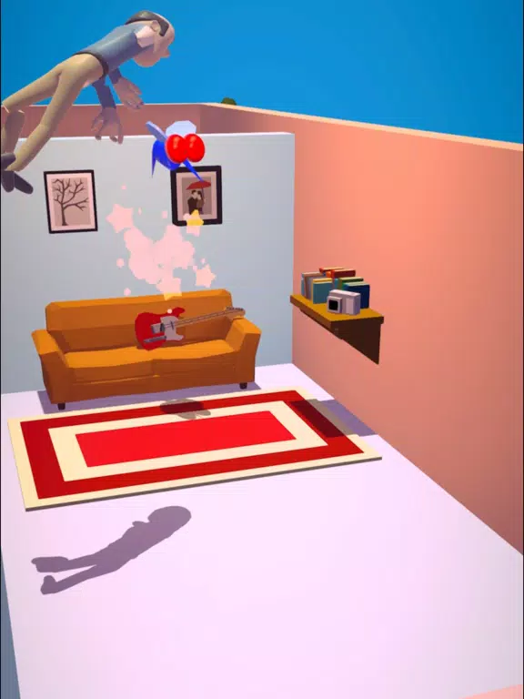 Tangkapan layar Ragdoll Fly Hunter iPad 