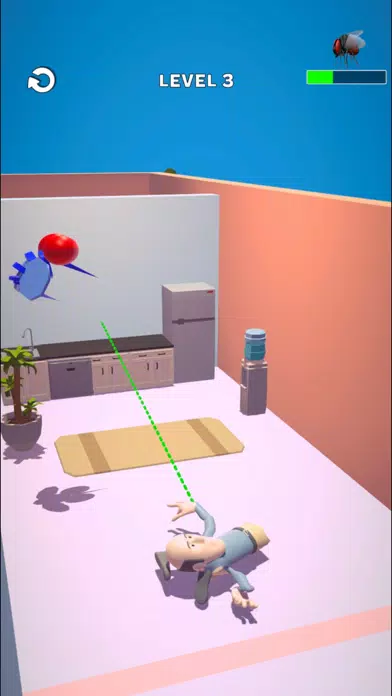 Tangkapan layar Ragdoll Fly Hunter