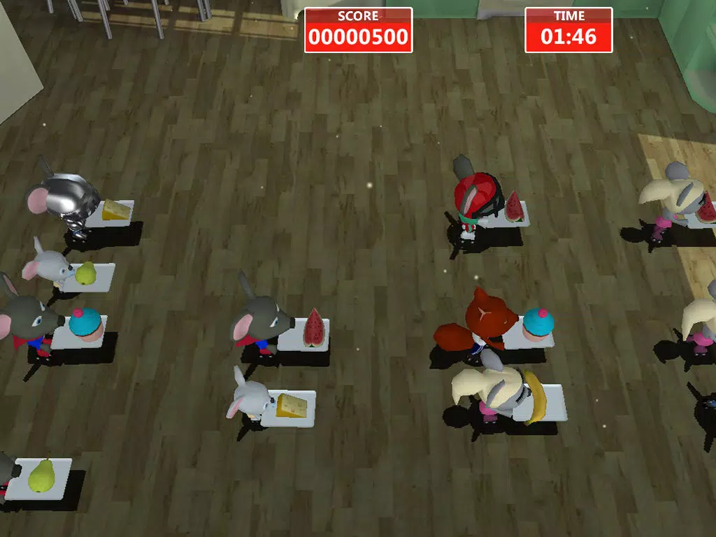 Capturas de pantalla de Max the Cat - Catch the Food Thief iPad 