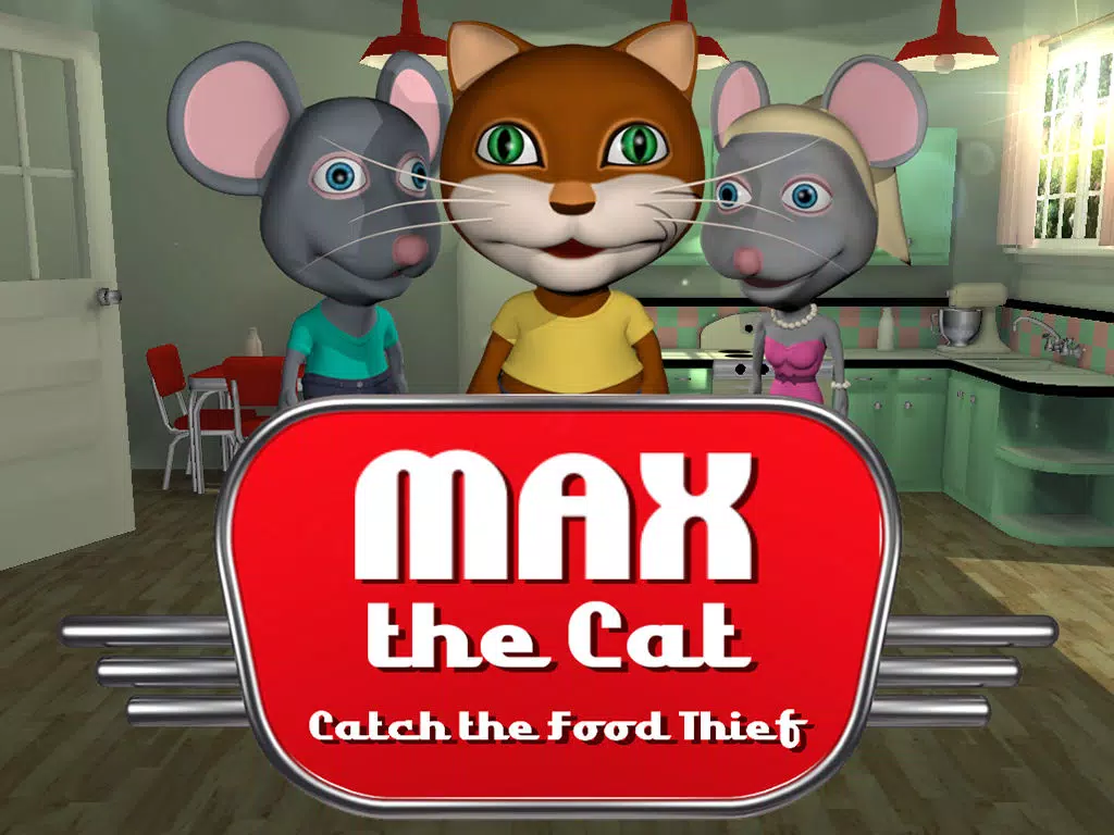 Capturas de pantalla de Max the Cat - Catch the Food Thief iPad 