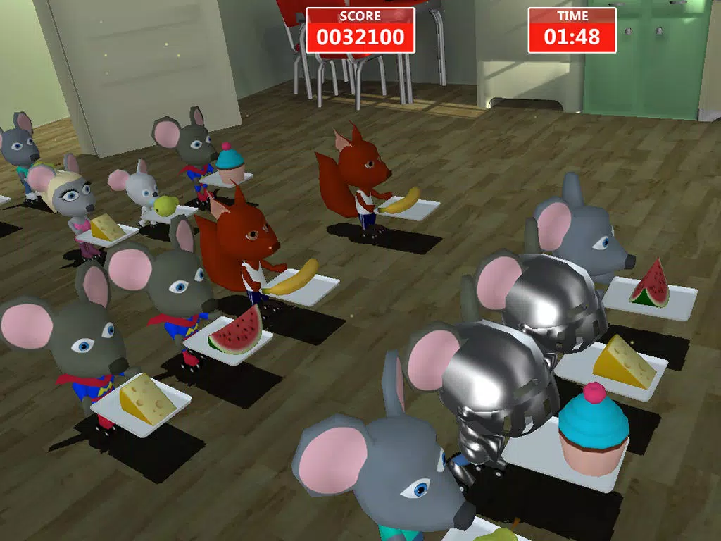 Capturas de pantalla de Max the Cat - Catch the Food Thief iPad 