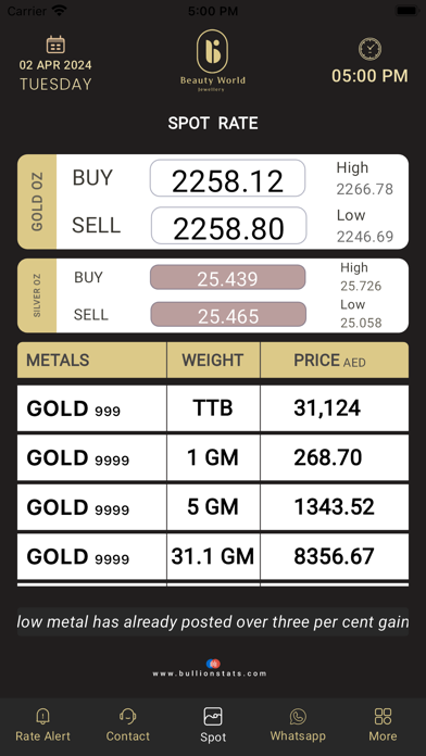 Beauty World Bullion Screenshots