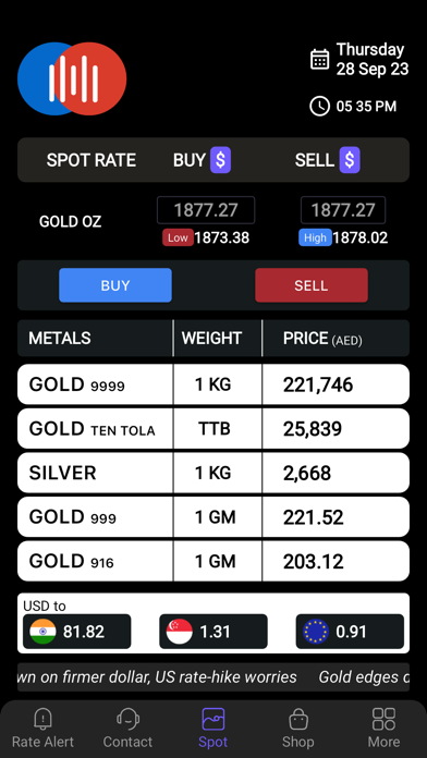 Bullionstats Lite Screenshots