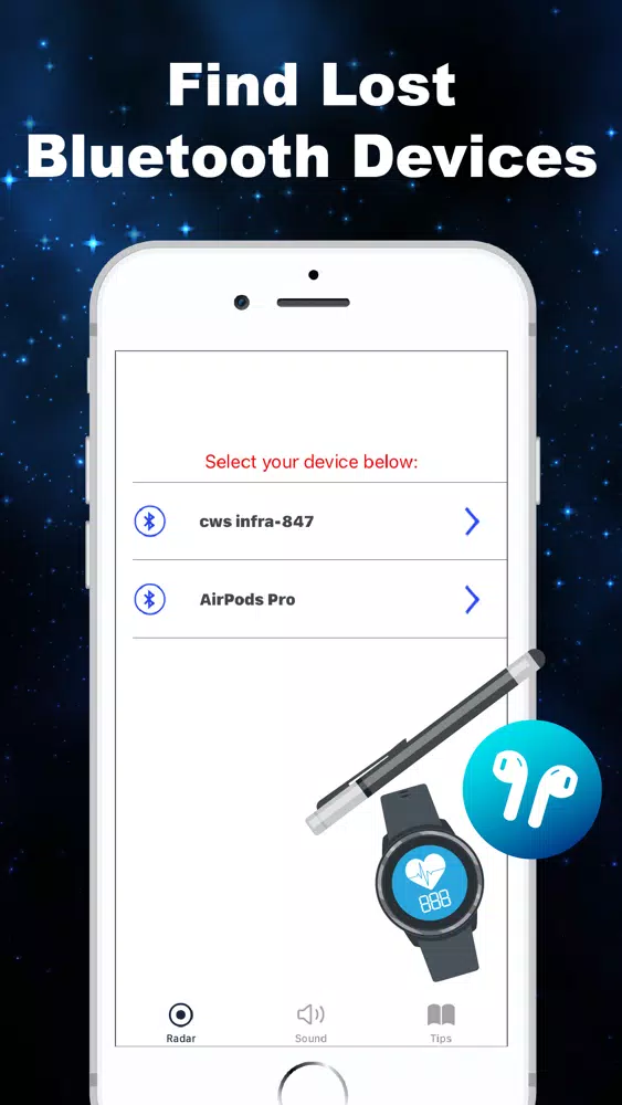 Ear Buds Live Finder Screenshots