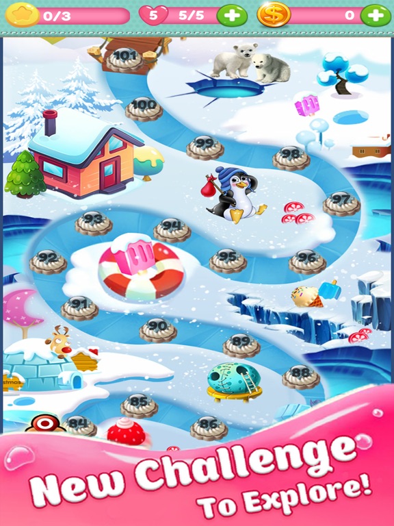 Cookie Crush Mania - Sweet Yummy Match 3 Game Free iPad Screenshots