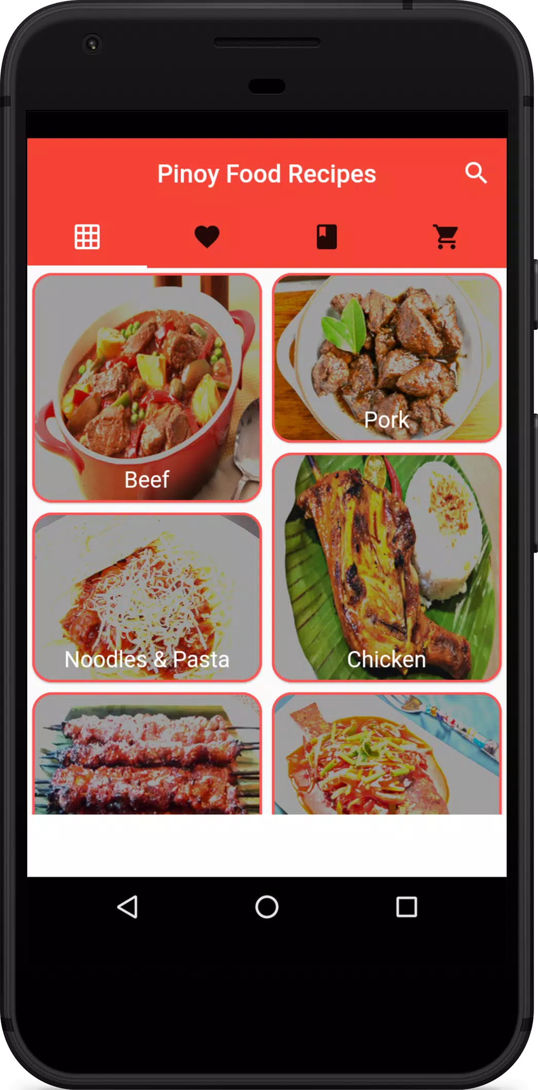 Filipino Food Recipes Screenshots