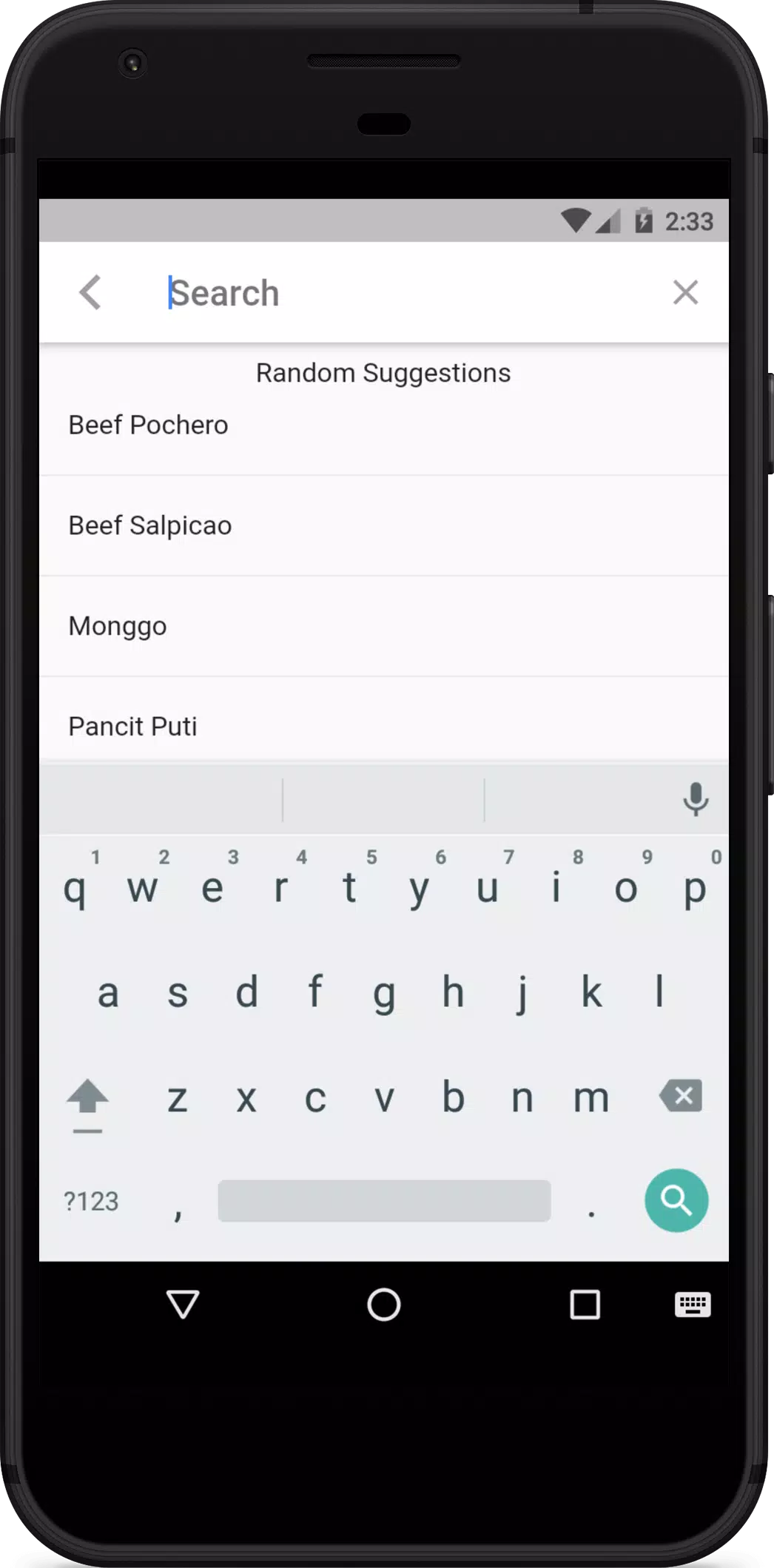 Filipino Food Recipes Screenshots