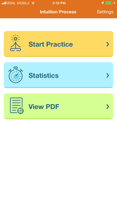 Intuition Process Screenshots