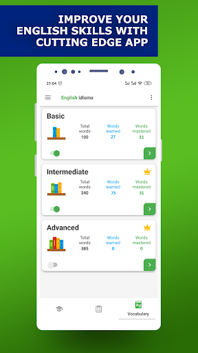 English Idioms & Slang Phrases Screenshots