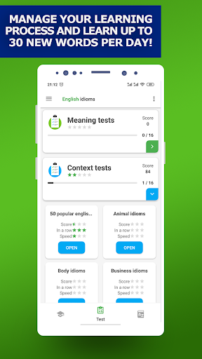 English Idioms & Slang Phrases Screenshots