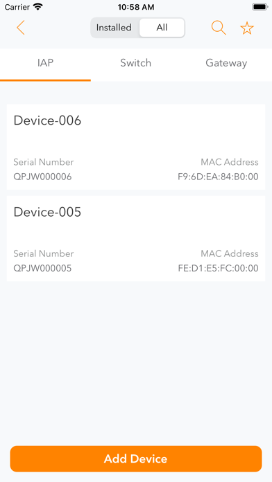 Aruba Installer Screenshots