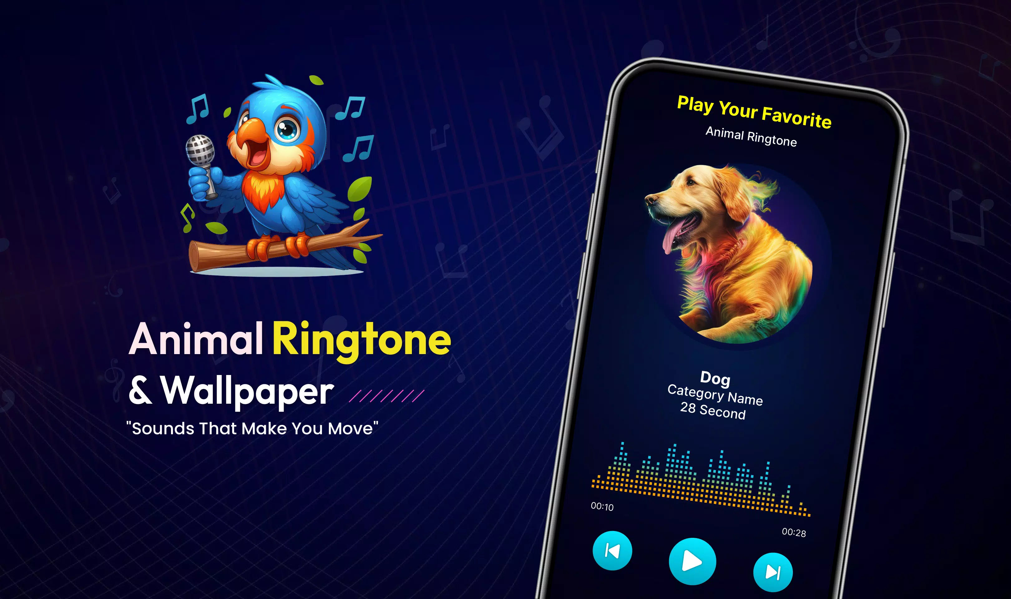 Animal Sounds: Birds Ringtones Screenshots