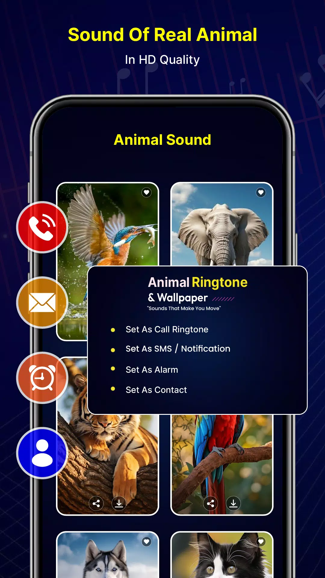 Animal Sounds: Birds Ringtones Screenshots