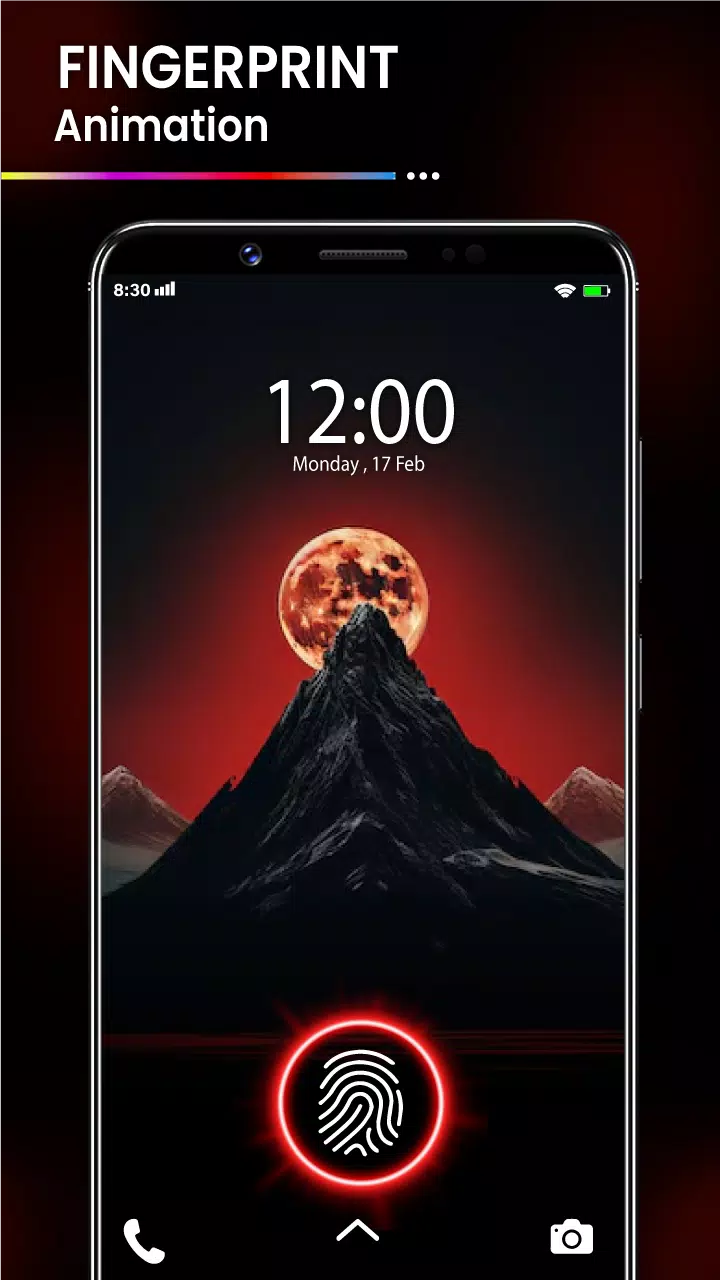 Live Fingerprint Animation App Screenshots