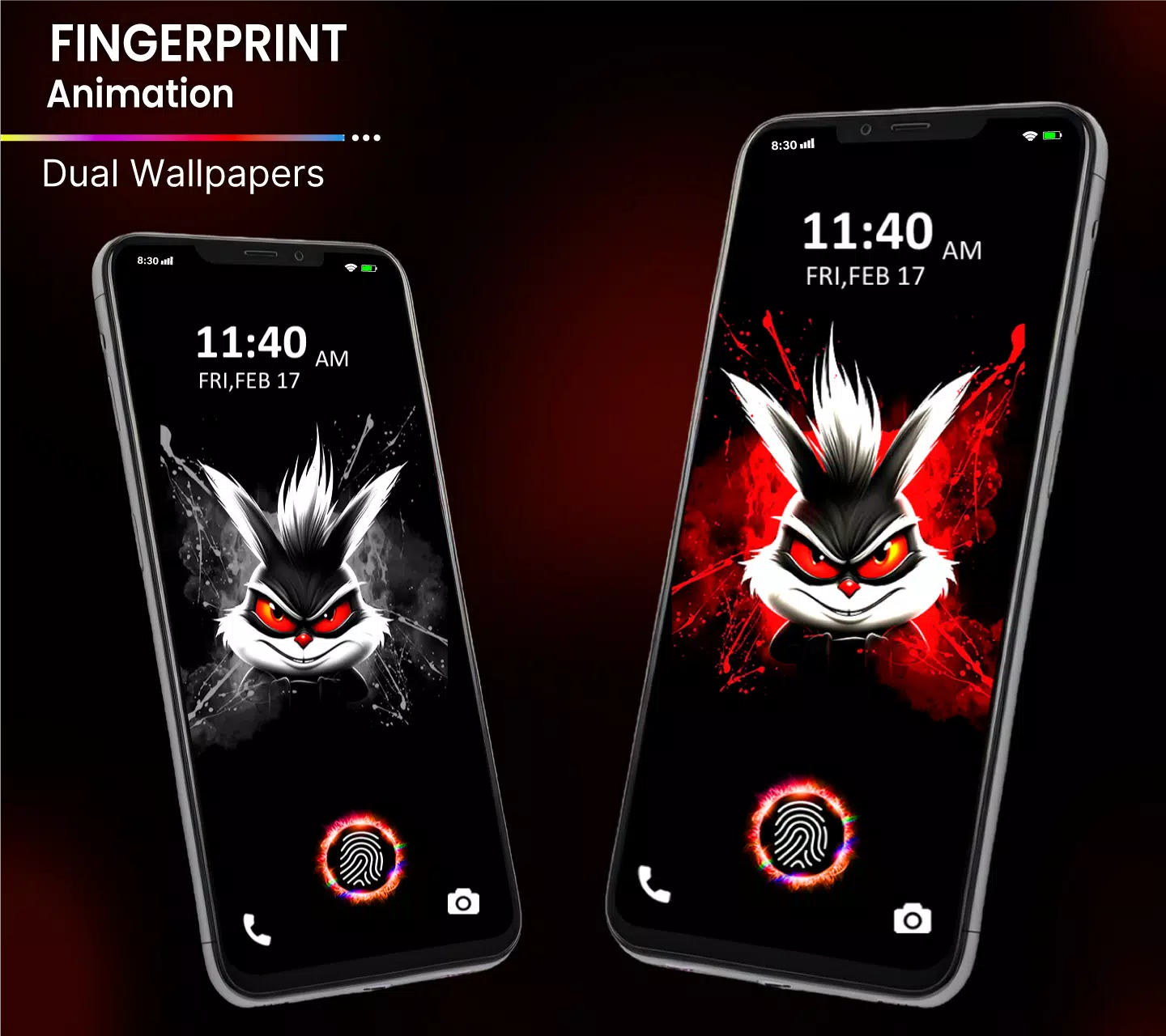 Live Fingerprint Animation App Screenshots