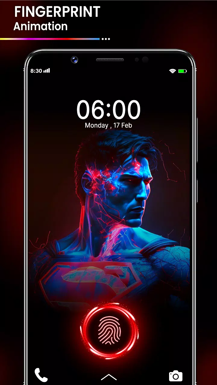 Live Fingerprint Animation App Screenshots