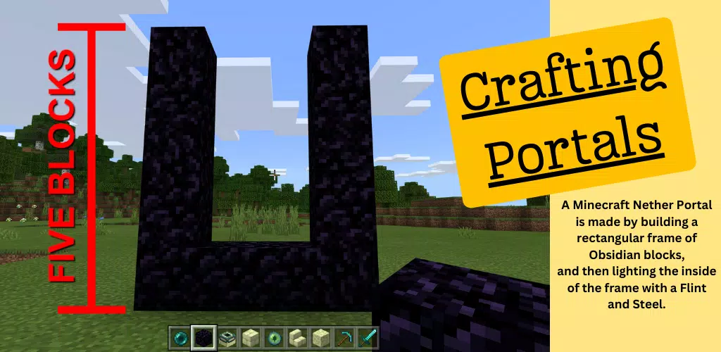 Portal Mod for Minecraft PE Screenshots