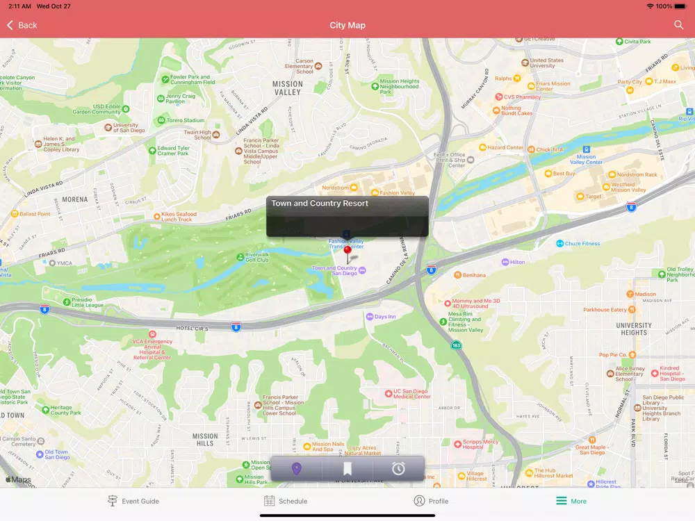 ASCP Annual Meeting & Exhibit iPad Screenshots