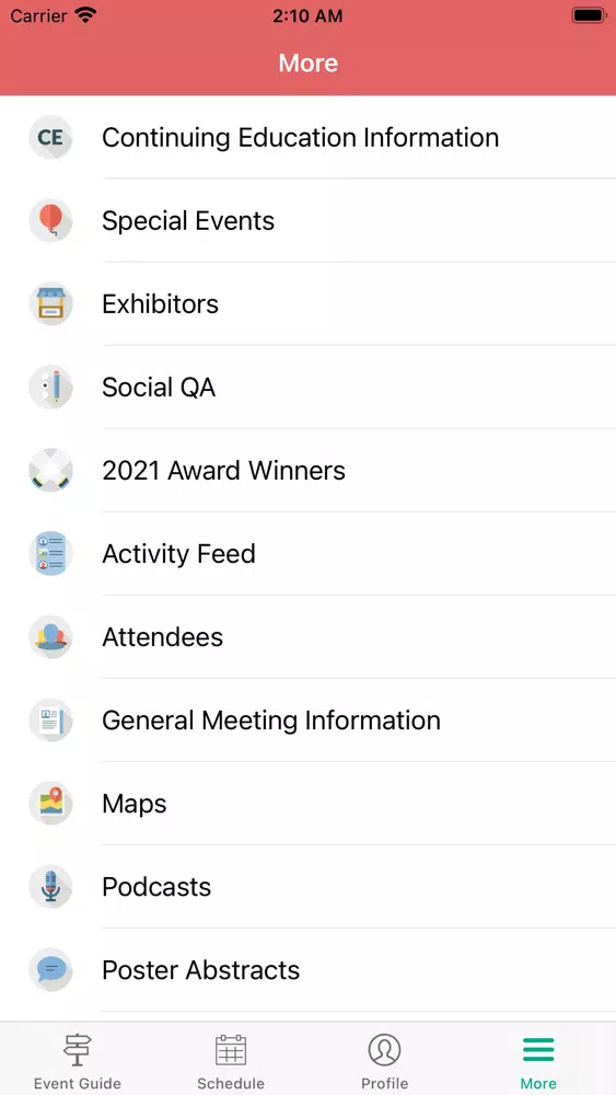 ASCP Annual Meeting & Exhibit Screenshots