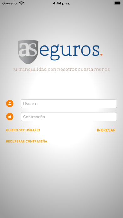 Aseguros Movil Screenshots