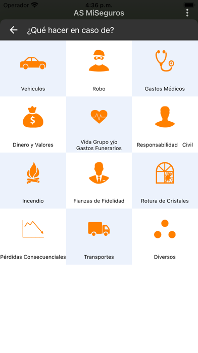 Aseguros Movil Screenshots