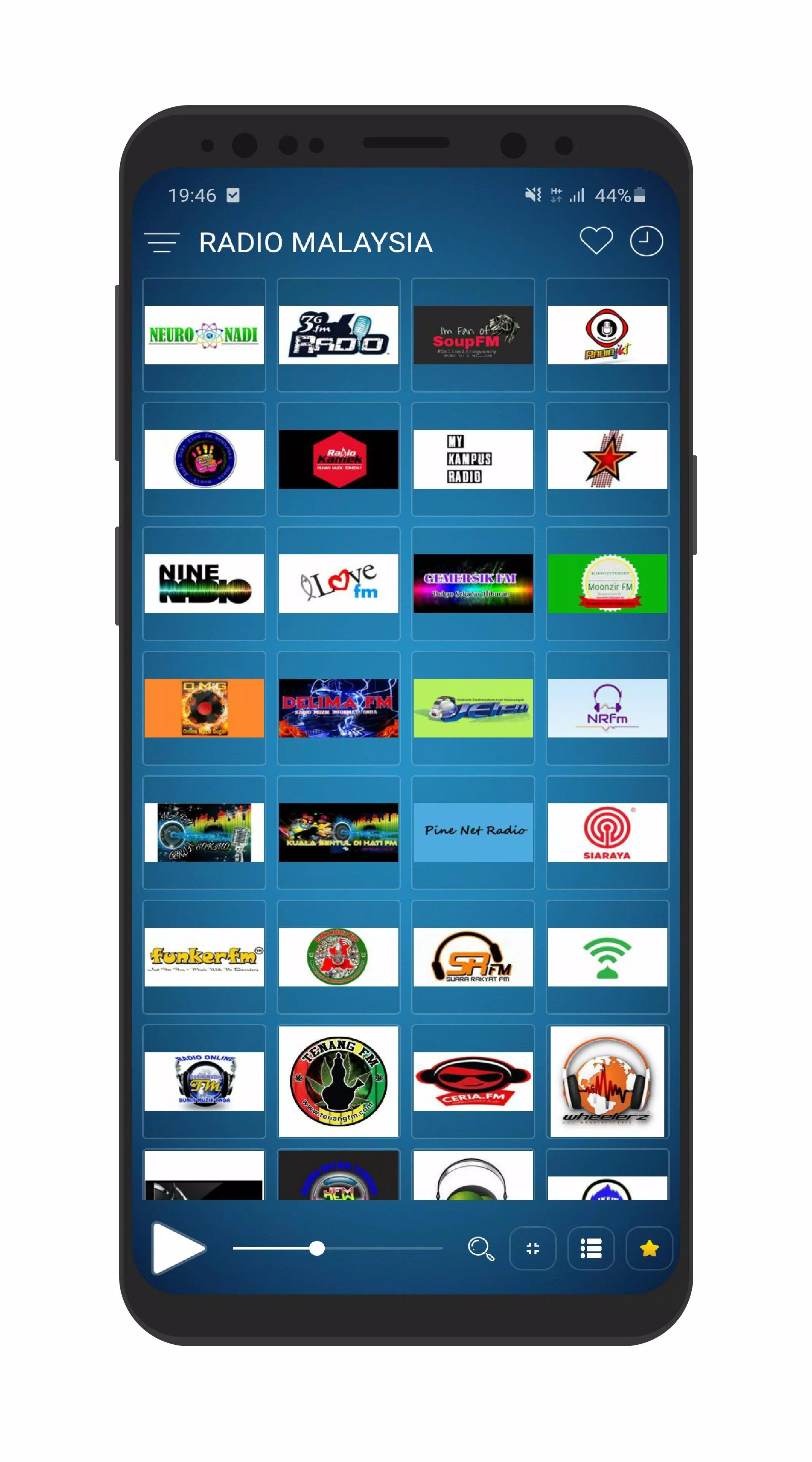 Malaysian Radio Stations Screenshots