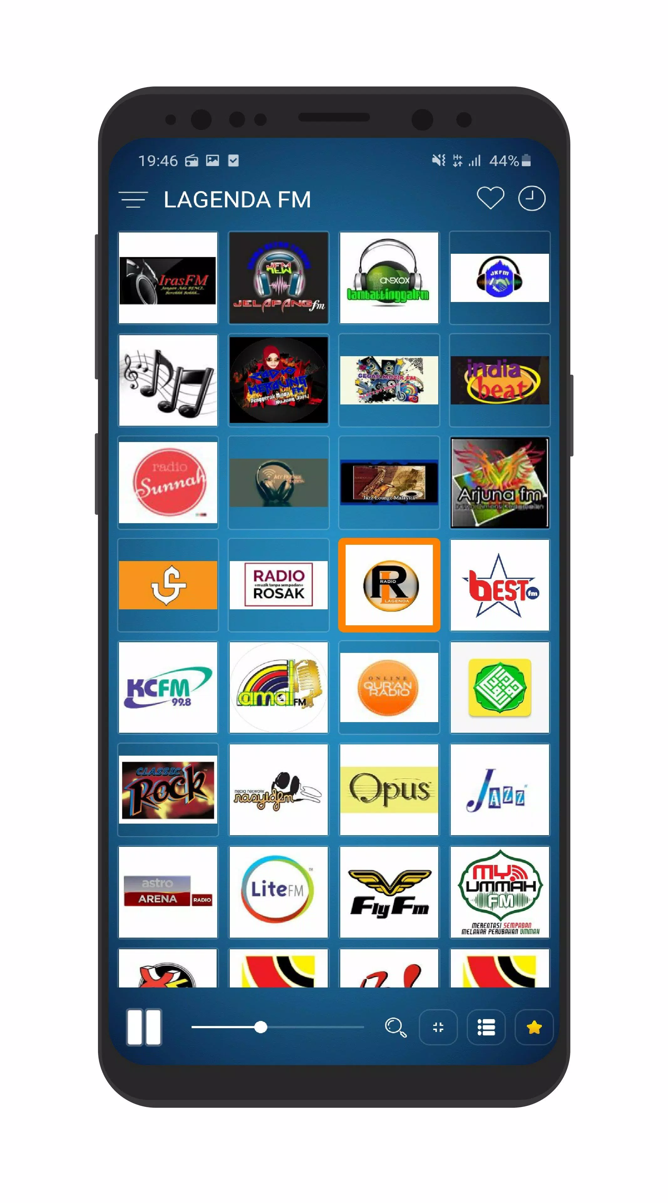 Malaysian Radio Stations Screenshots