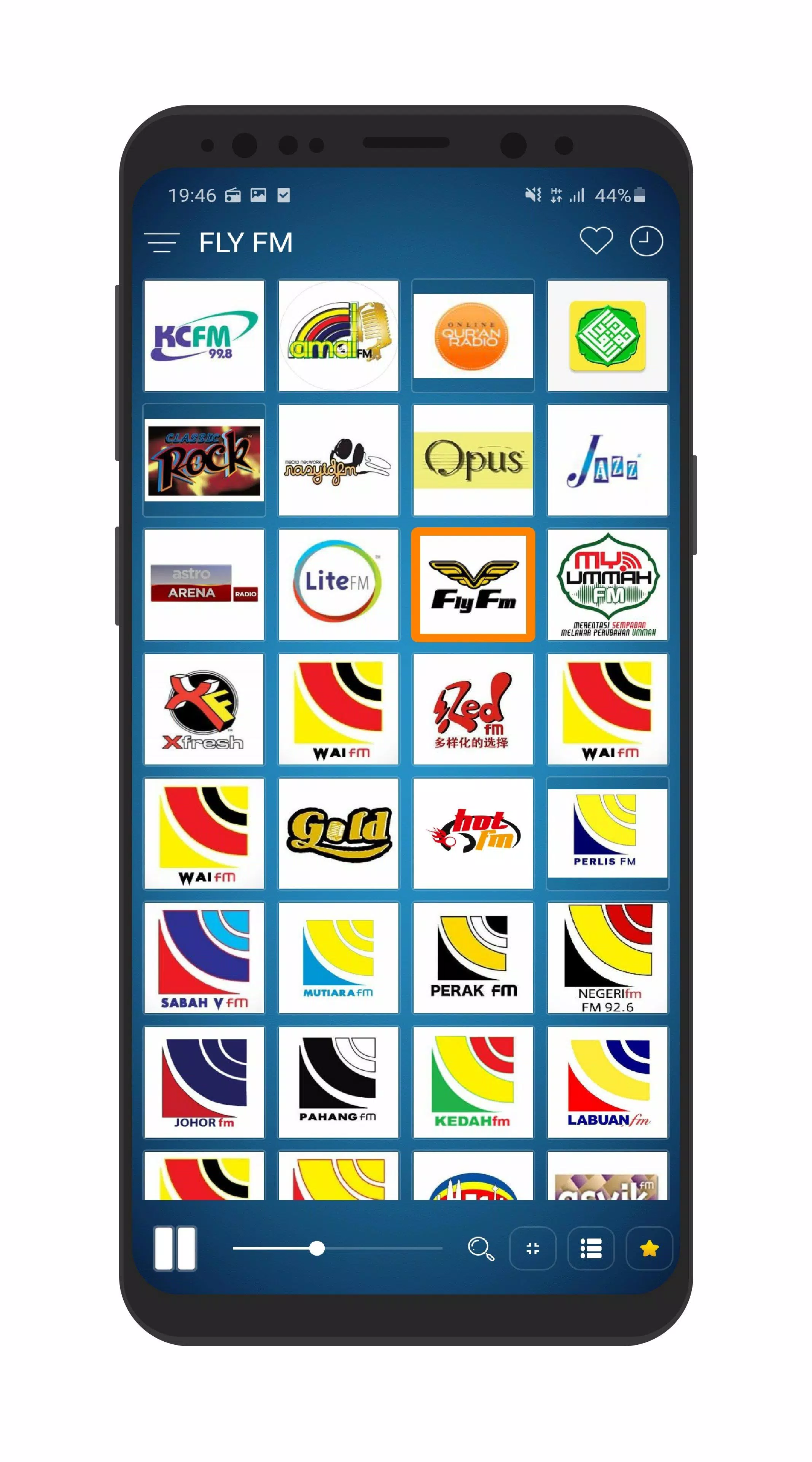 Malaysian Radio Stations Screenshots