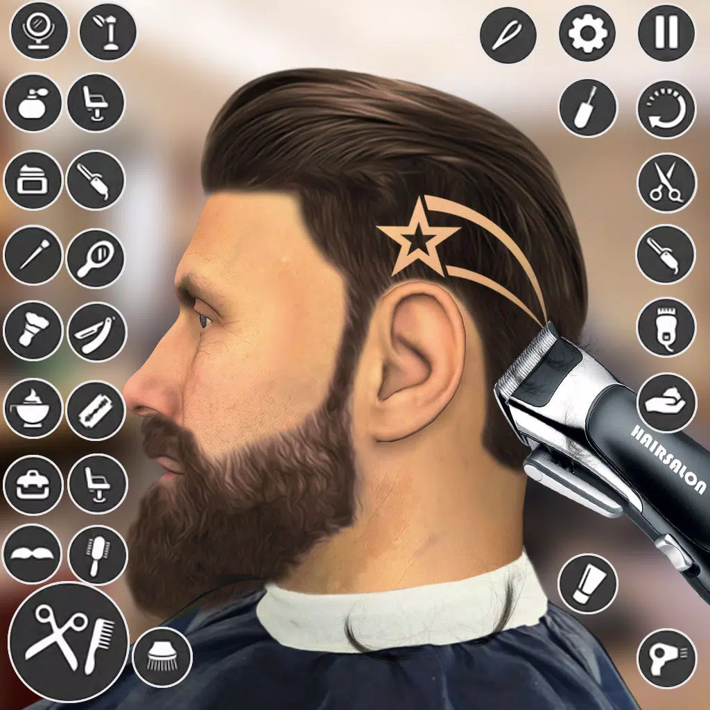 Barber Shop Hair Cutting Games Screenshots