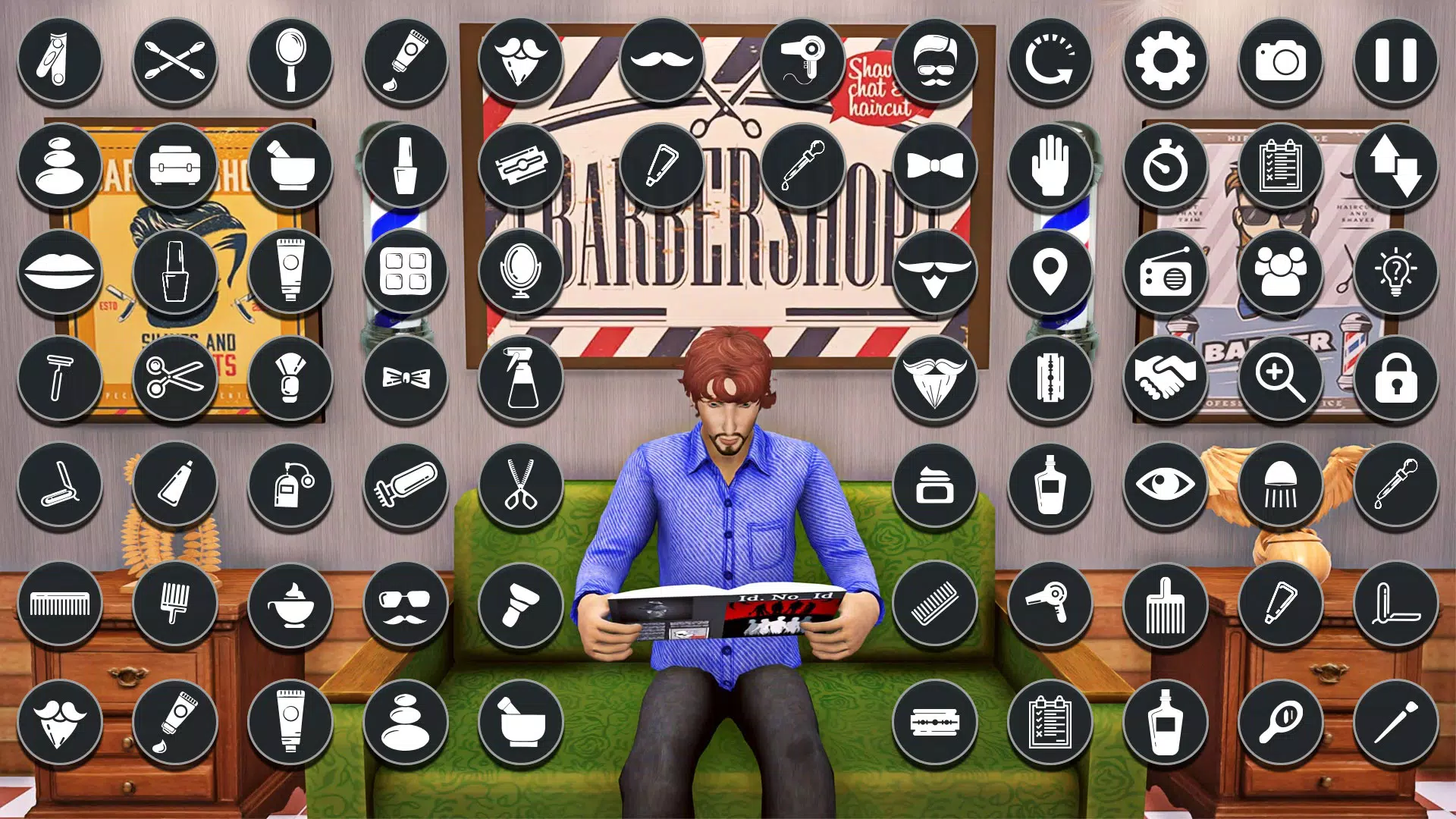 Barber Shop Hair Cutting Games Screenshots