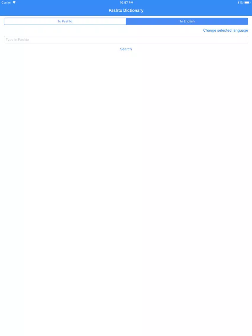 Pashto Translator Pro iPad Screenshots